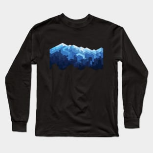 The Peak of Snow Mountain Long Sleeve T-Shirt